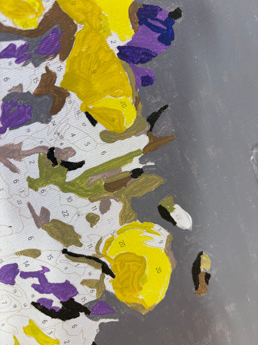 Customer photo review of Bouquet de fleurs jaunes