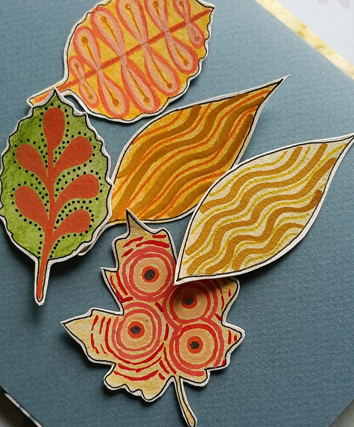 Customer photo review of Ohuhu Water-Based Glitter Metallic Marker Pens, 12 Shimmer Colors