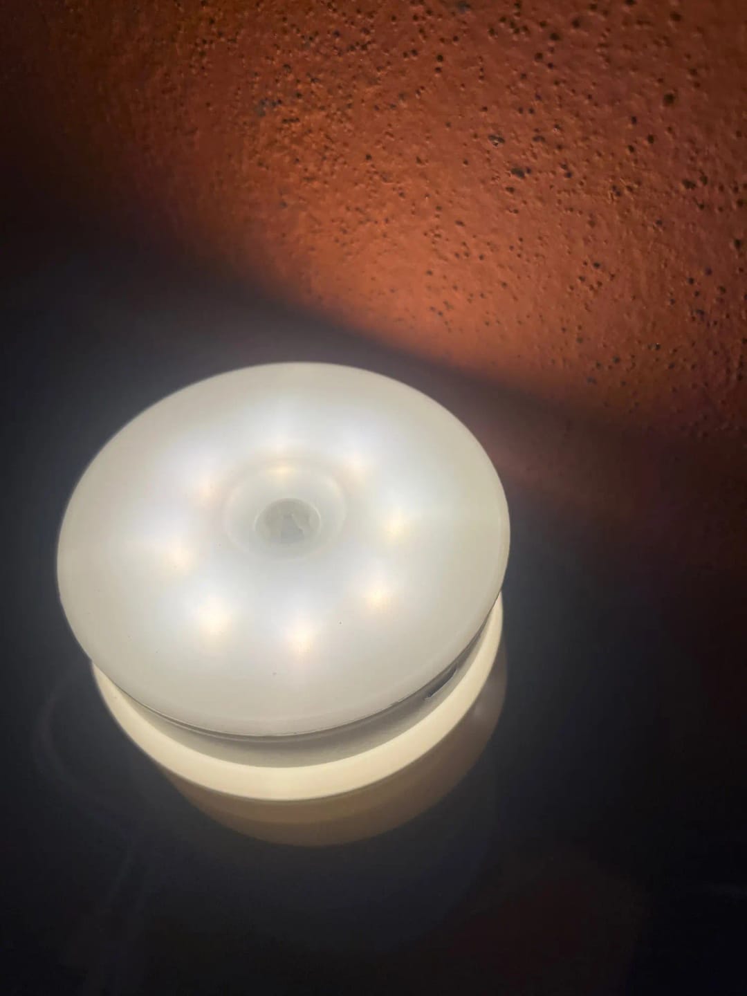 Customer photo review of PIR Motion Sensor LED Night Light USB Rechargeable Night Lamp For Kitchen Cabinet Wardrobe Lamp Staircase Wireless Closet Light