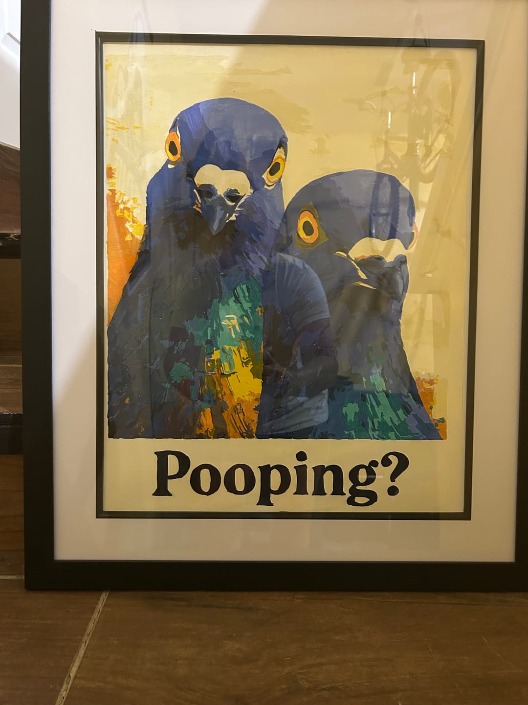Customer photo review of Watchers | Paint by Number