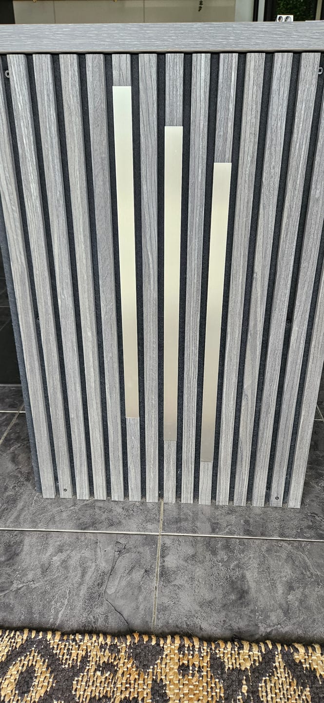 Customer photo review of Panel Covers | Acoustic Panels