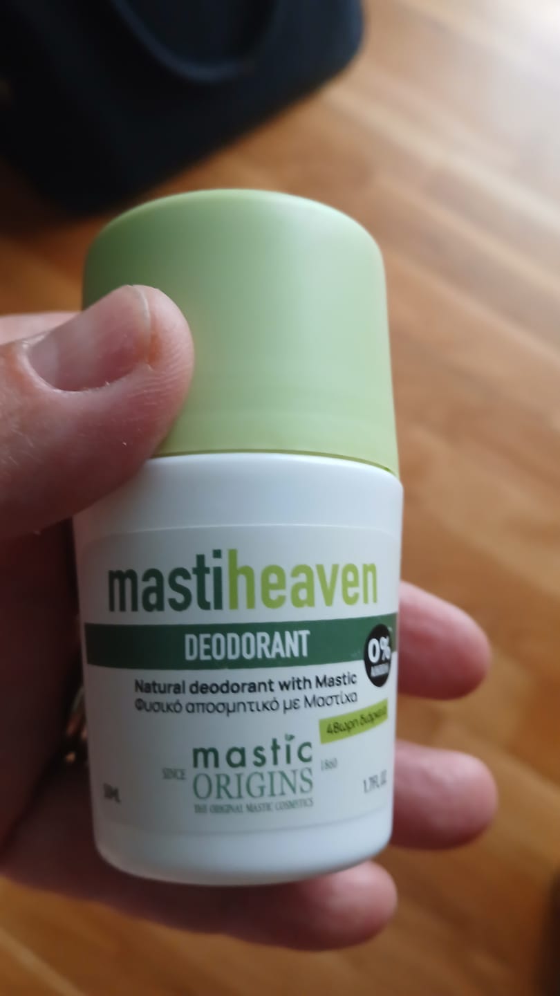Customer photo review of Mastiheaven Deodorant