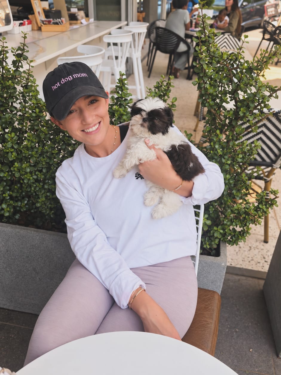 Customer photo review of "Hot Dog Mom" Cap