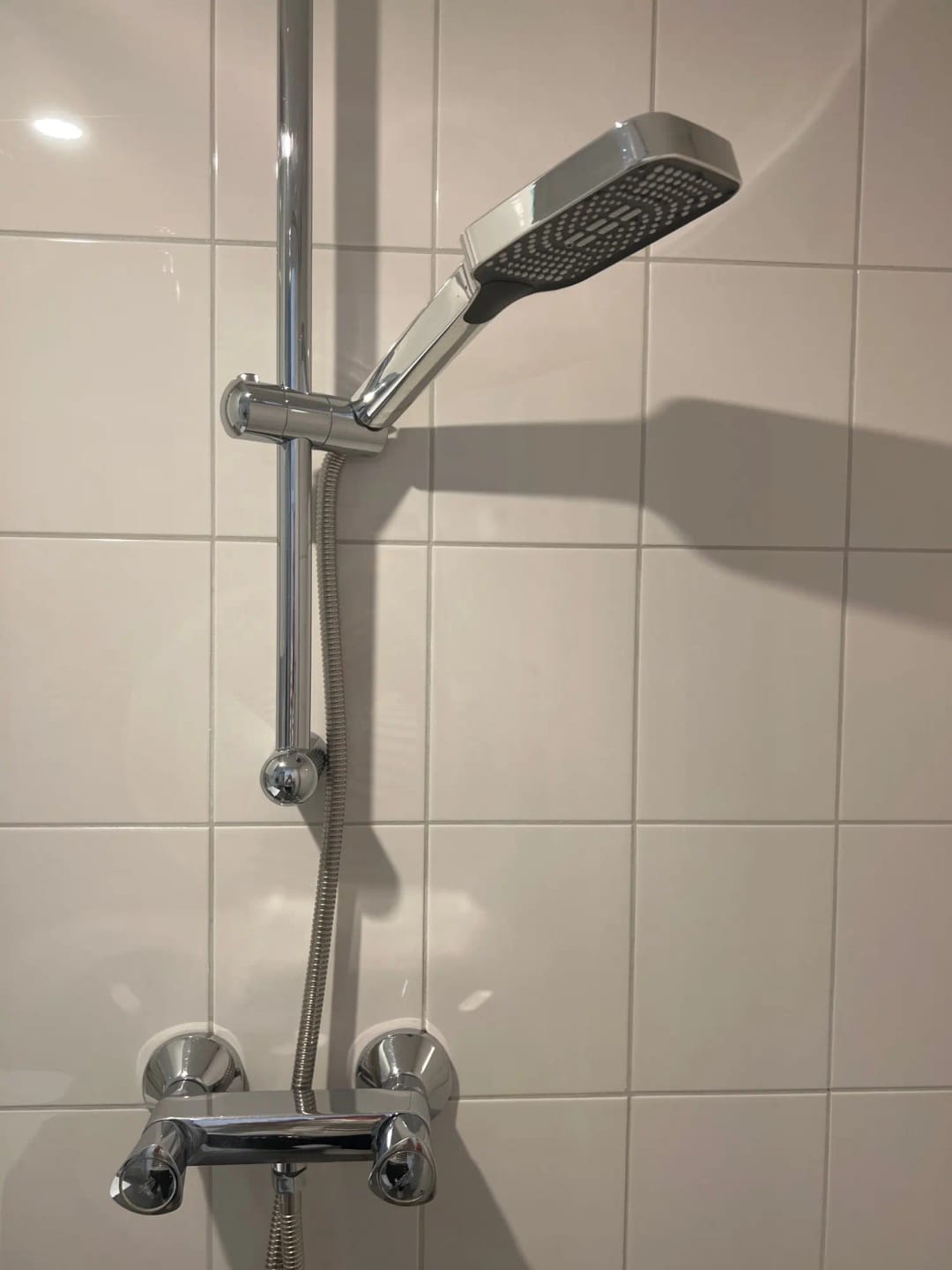 Customer photo review of Adjustable High-Pressure Shower Head