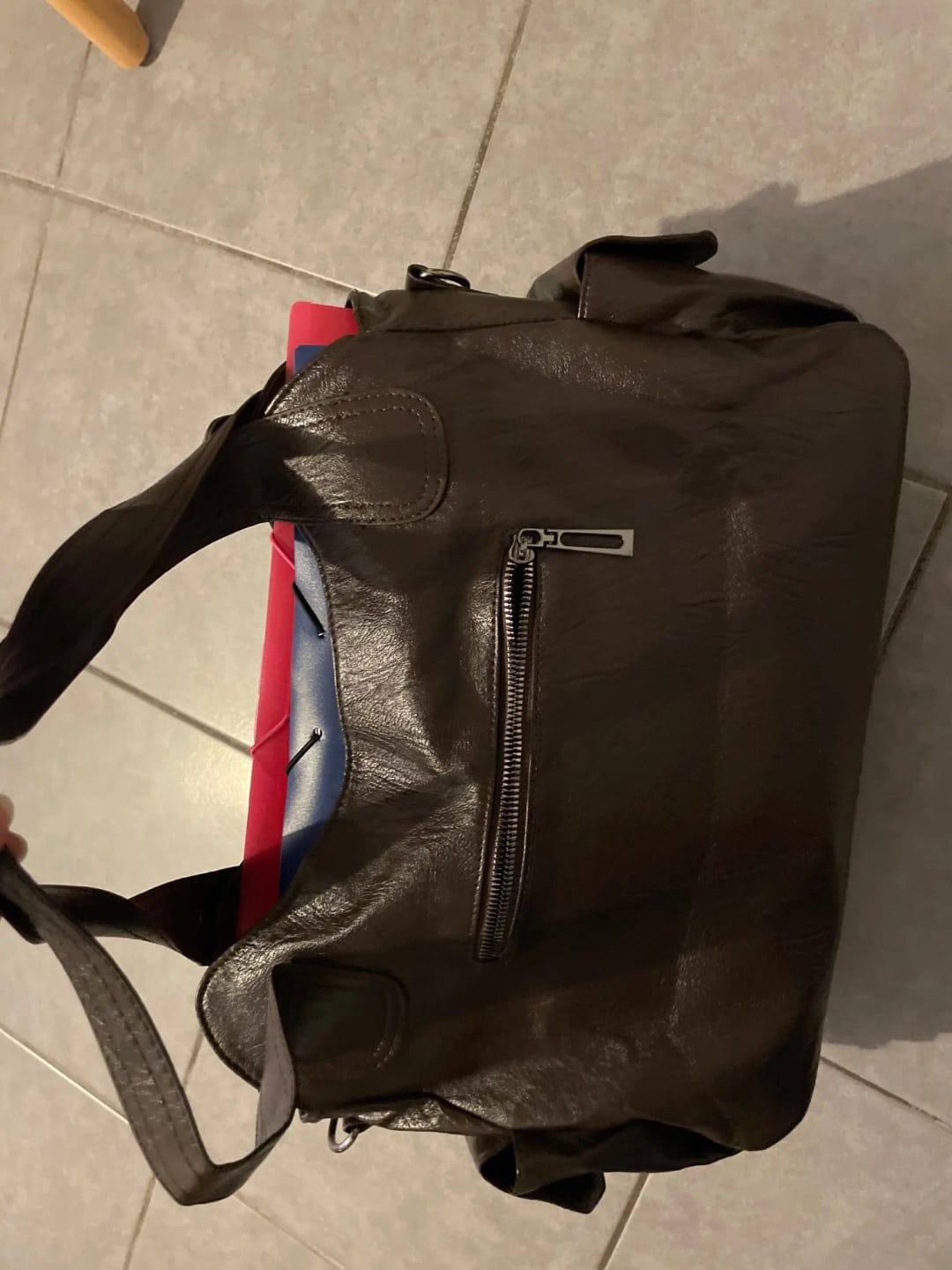 Customer photo review of ALBA - Sac à Main de Cours Multipoches