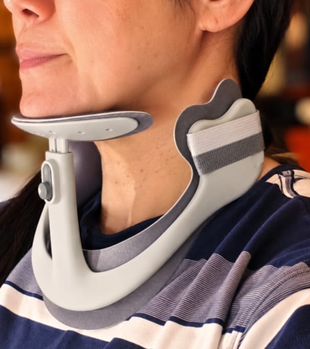 Customer photo review of Adjustable Neck Support Brace