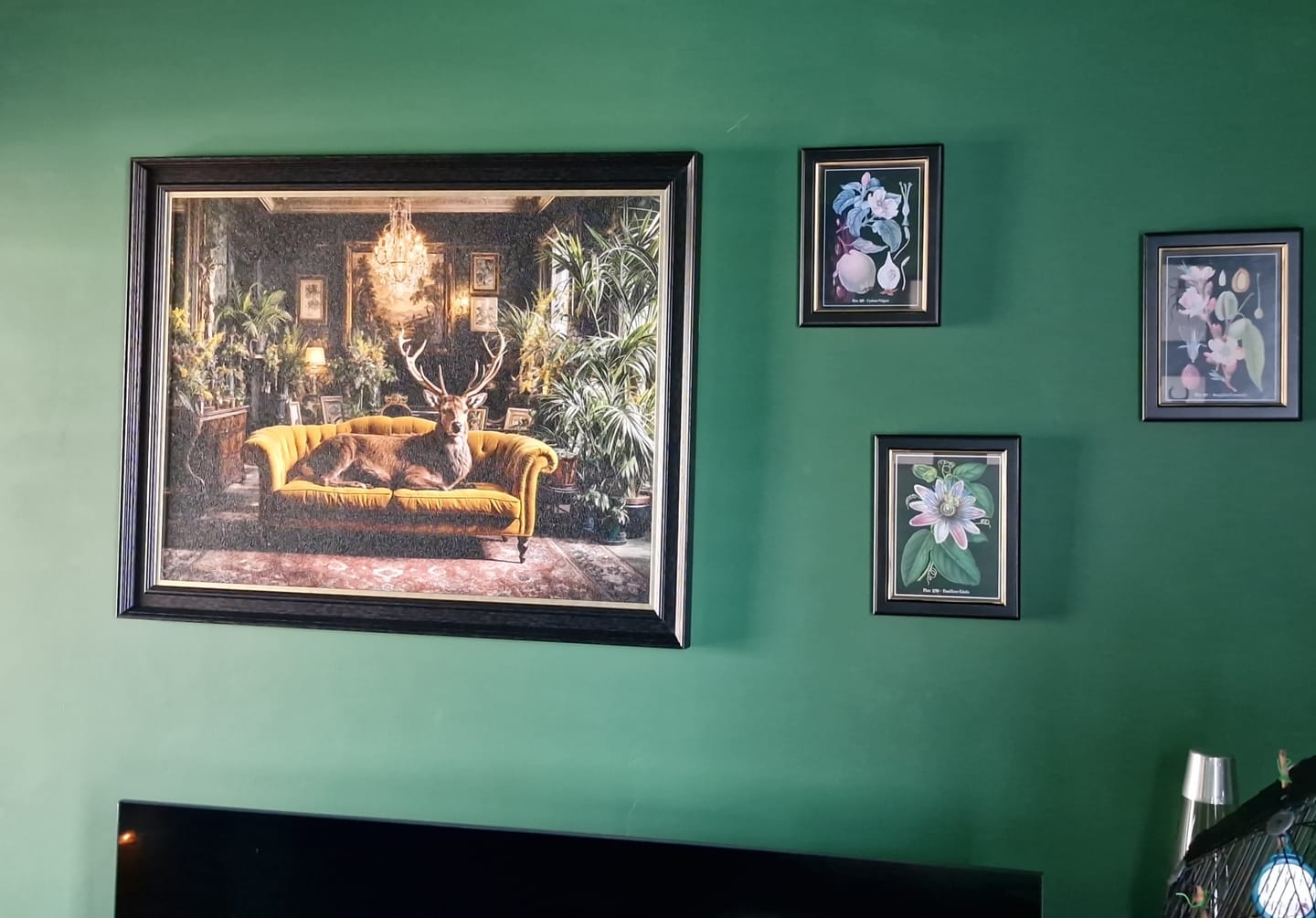 Customer photo review of Lounging Stag By Artko