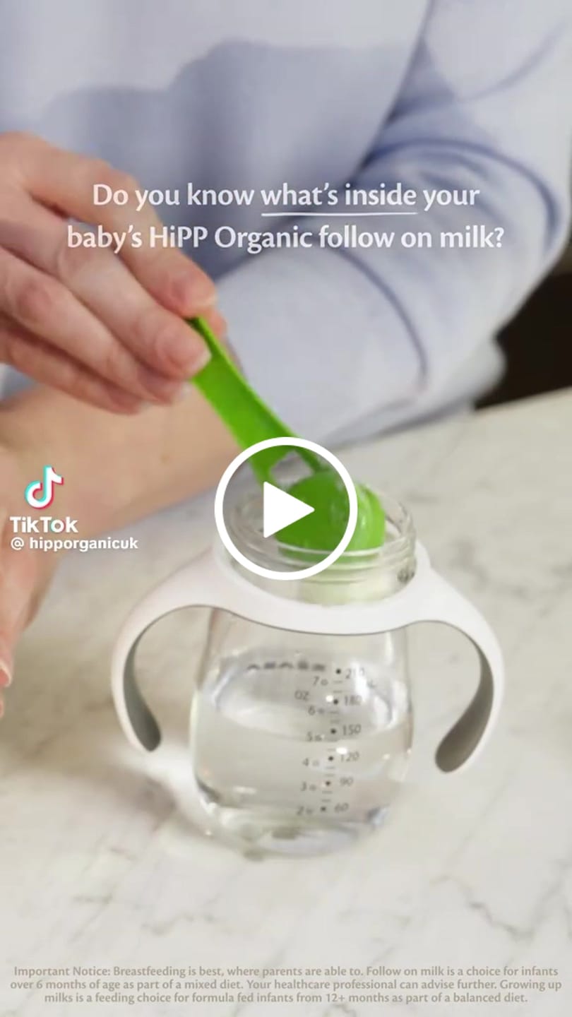 Customer video review of HiPP Organic Stage 2 Combiotic Follow-On Formula - From 6 to 12 Months (800g)