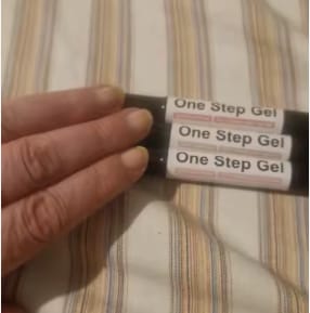 Customer photo review of Kit de Gel para Uñas 3 en 1