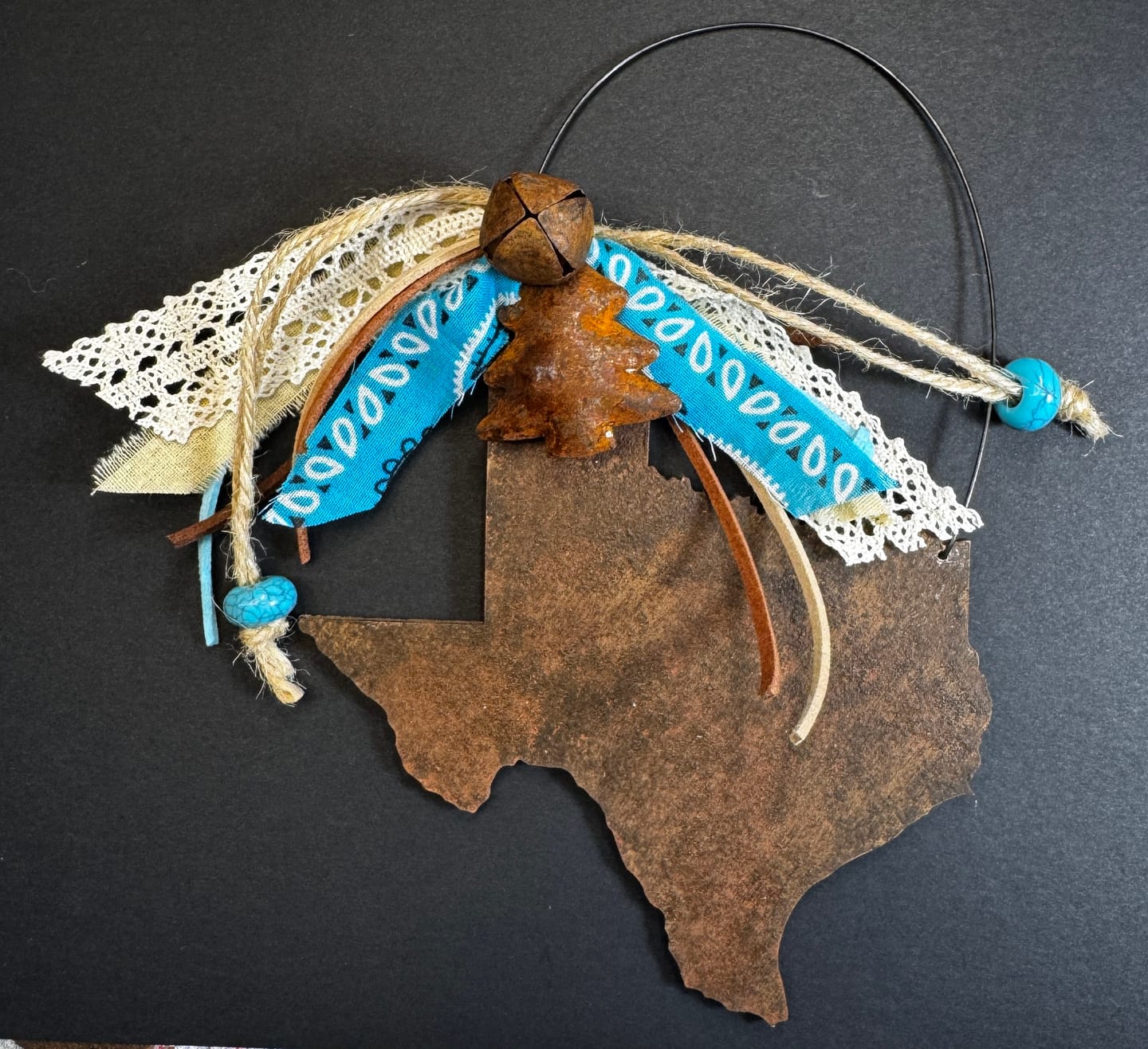 Customer photo review of Unfinished Wood Texas Shape - State - Craft - up to 46" DIY