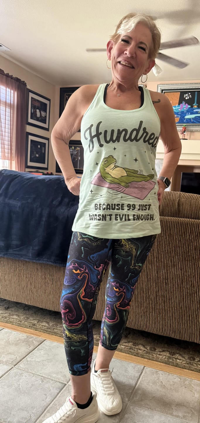 Customer photo review of The Hundred Evil Tank Top
