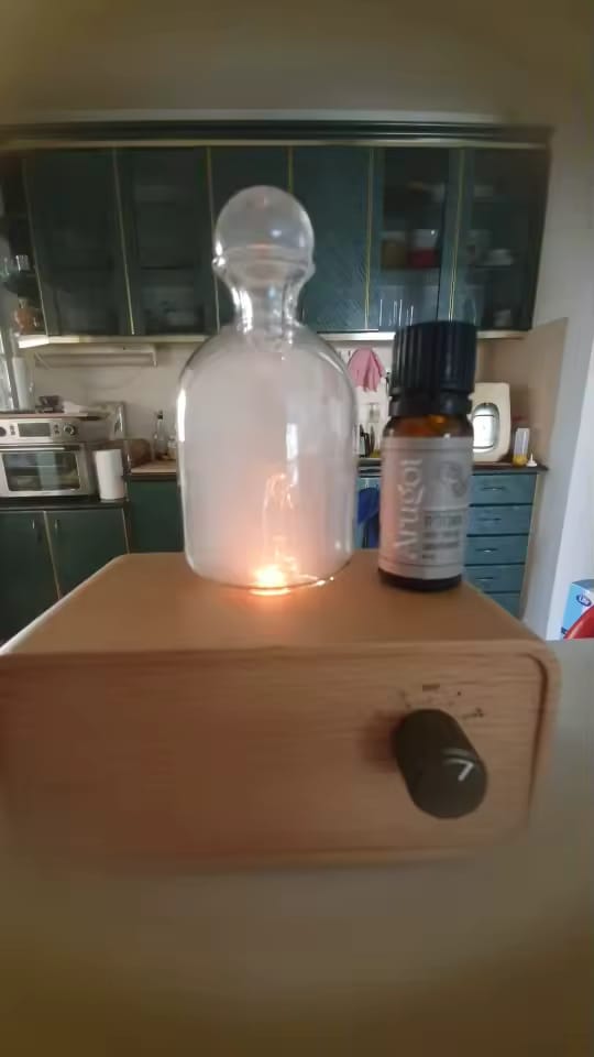 Customer photo review of ESSENCE™ — Diffuseur d’huiles essentielles par nébulisation