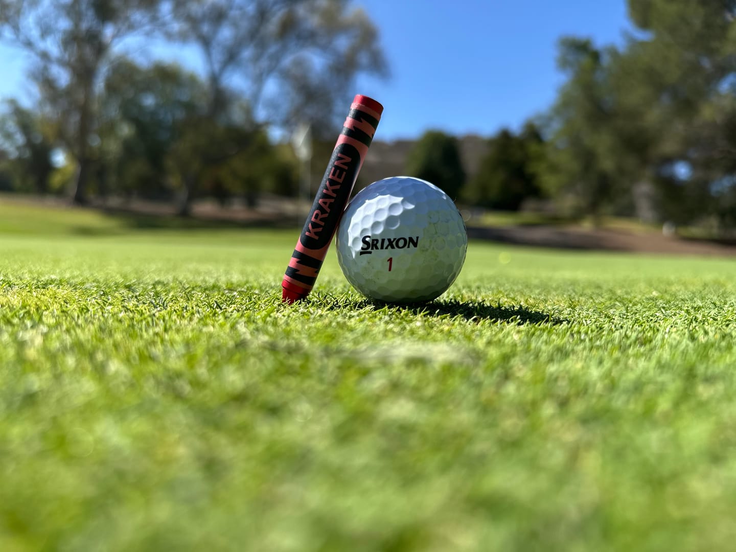 Customer photo review of Red Birdie Crayon Pitch Tool