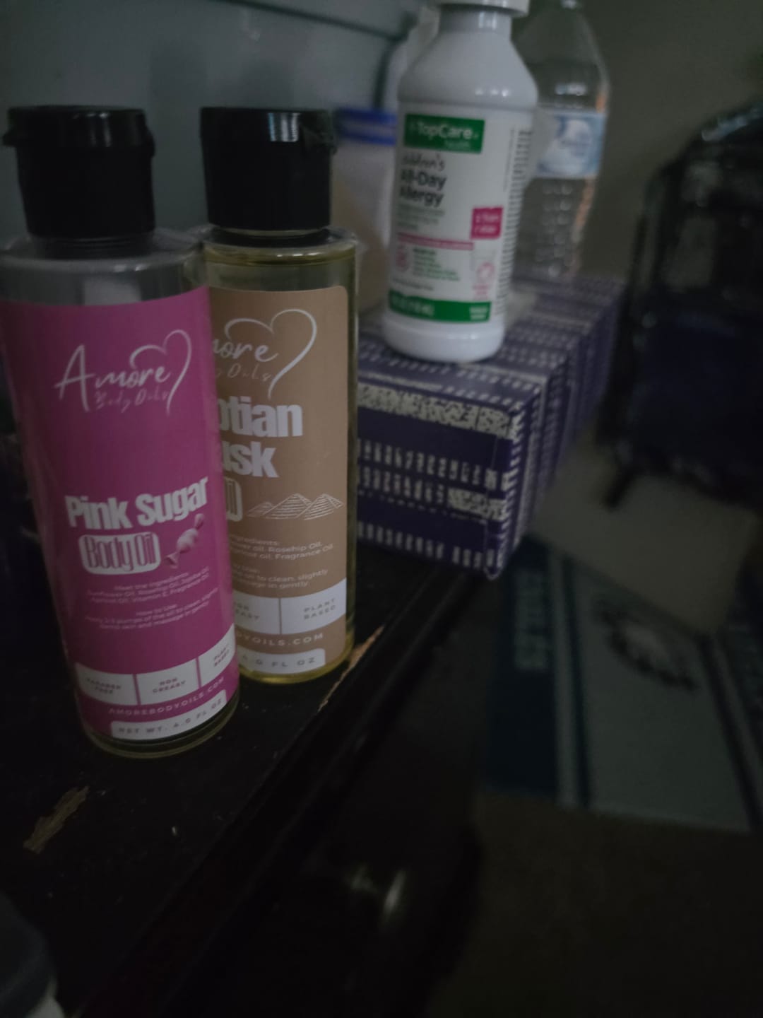 Customer photo review of Pink Sugar - Body Oil
