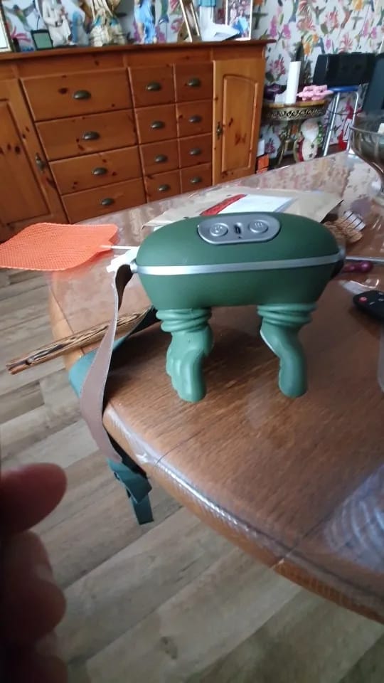 Customer photo review of Bionic Human-Like Neck Massager