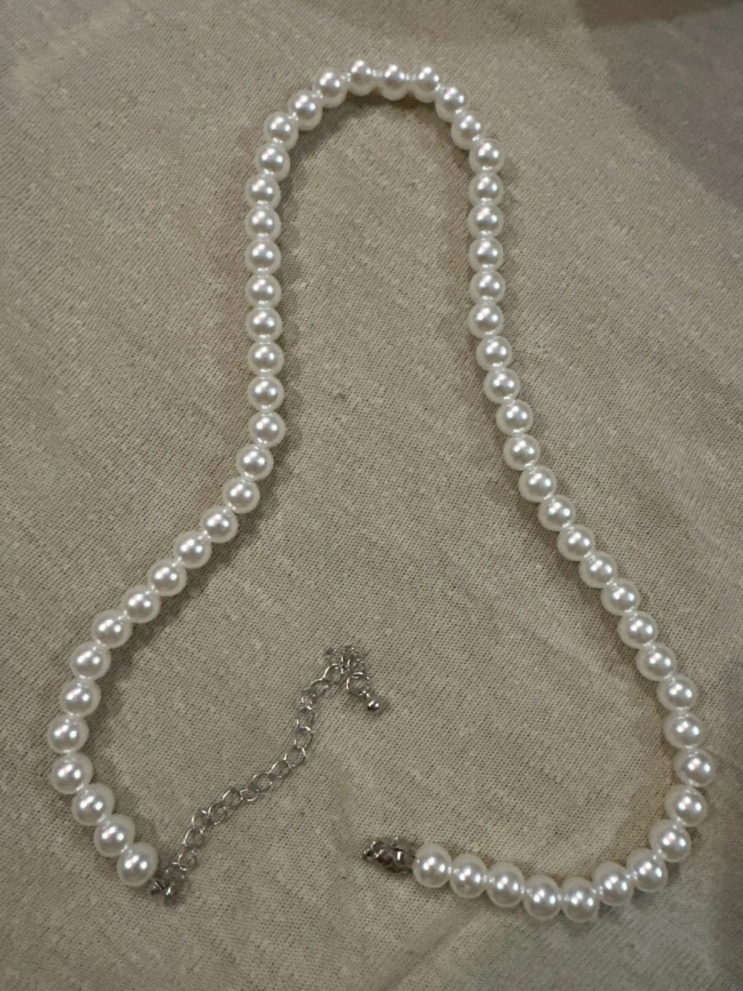 Customer photo review of Collier de perles
