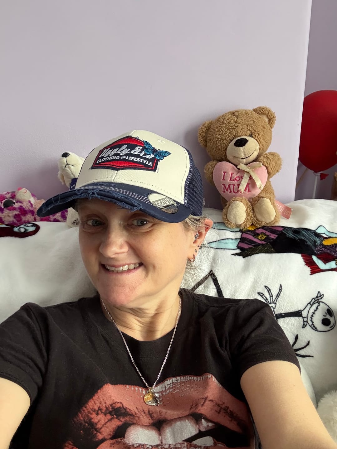 Customer photo review of Sylvain Guintoli x Diamond Charity Cap – Donation