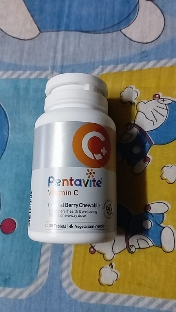 Customer photo review of Vitamin C Orange Chewable Tablet