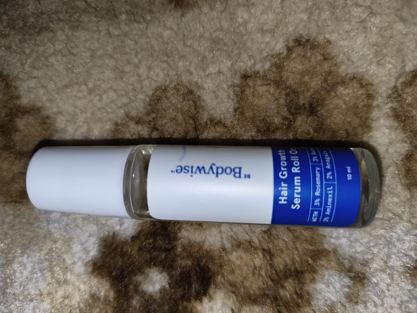 Customer photo review of Bodywise Hair Growing Serum