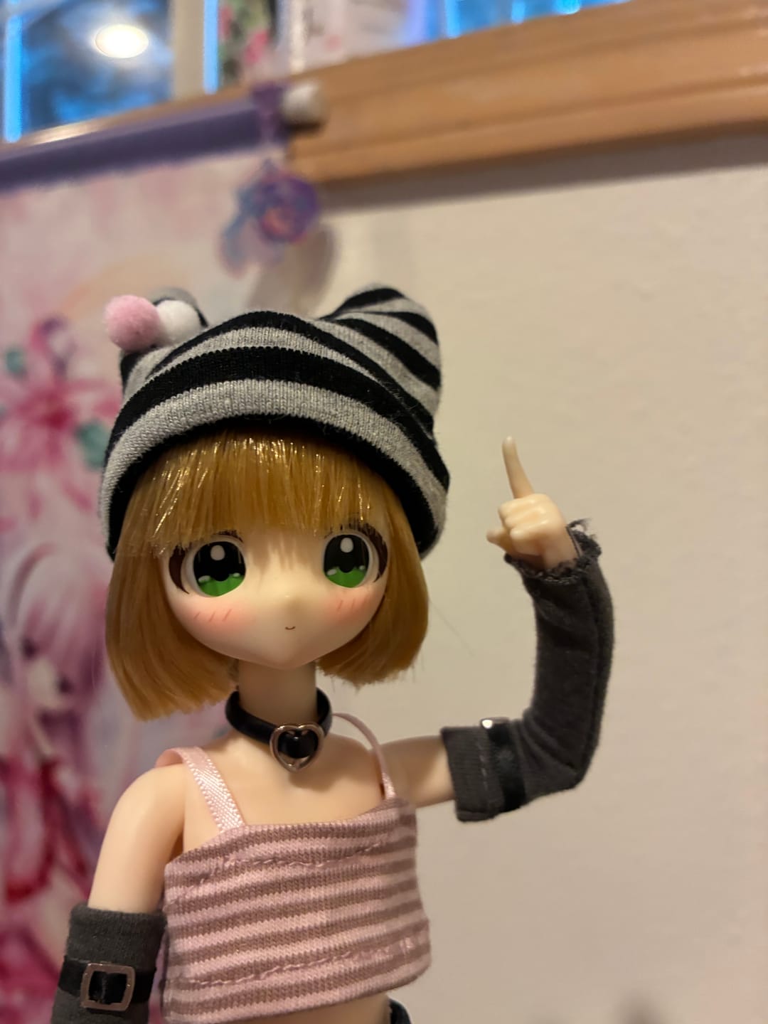 Customer photo review of Don't Touch My Bangs Series Special 1/6 Action Figure BJD Blind Box【Open-Eye Edition】