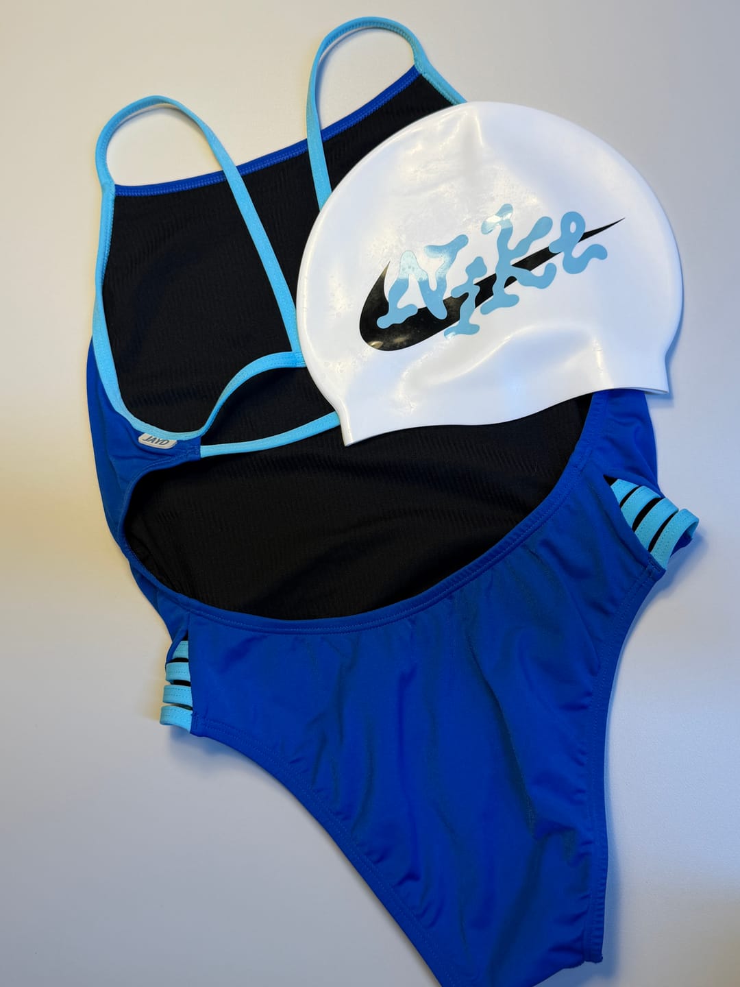 Customer photo review of ZAMBIA ONE PIECE - Cobalt|Mykonos