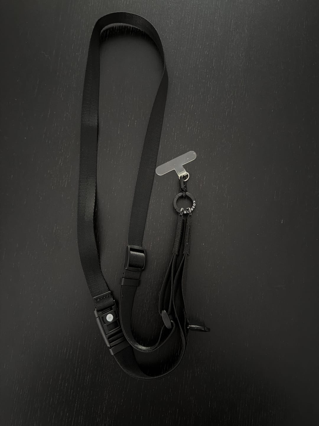Customer photo review of Crossbody Phone Strap Black
