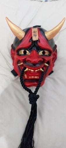 Customer photo review of The Hannya Mask (Blank Edition)