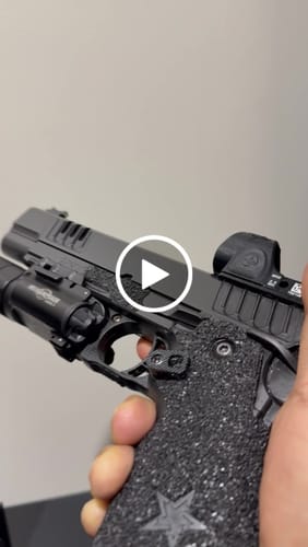 Customer video review of 1911/2011 Extended Magazine Release | STI, Bul Armory Compatible