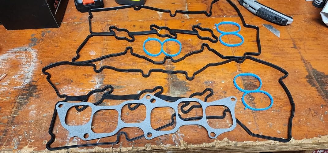 Customer photo review of Engine Valve Cover Gasket Set VS50750R Fit for 2006-2011 Hyundai Santa Fe 3.3L V6