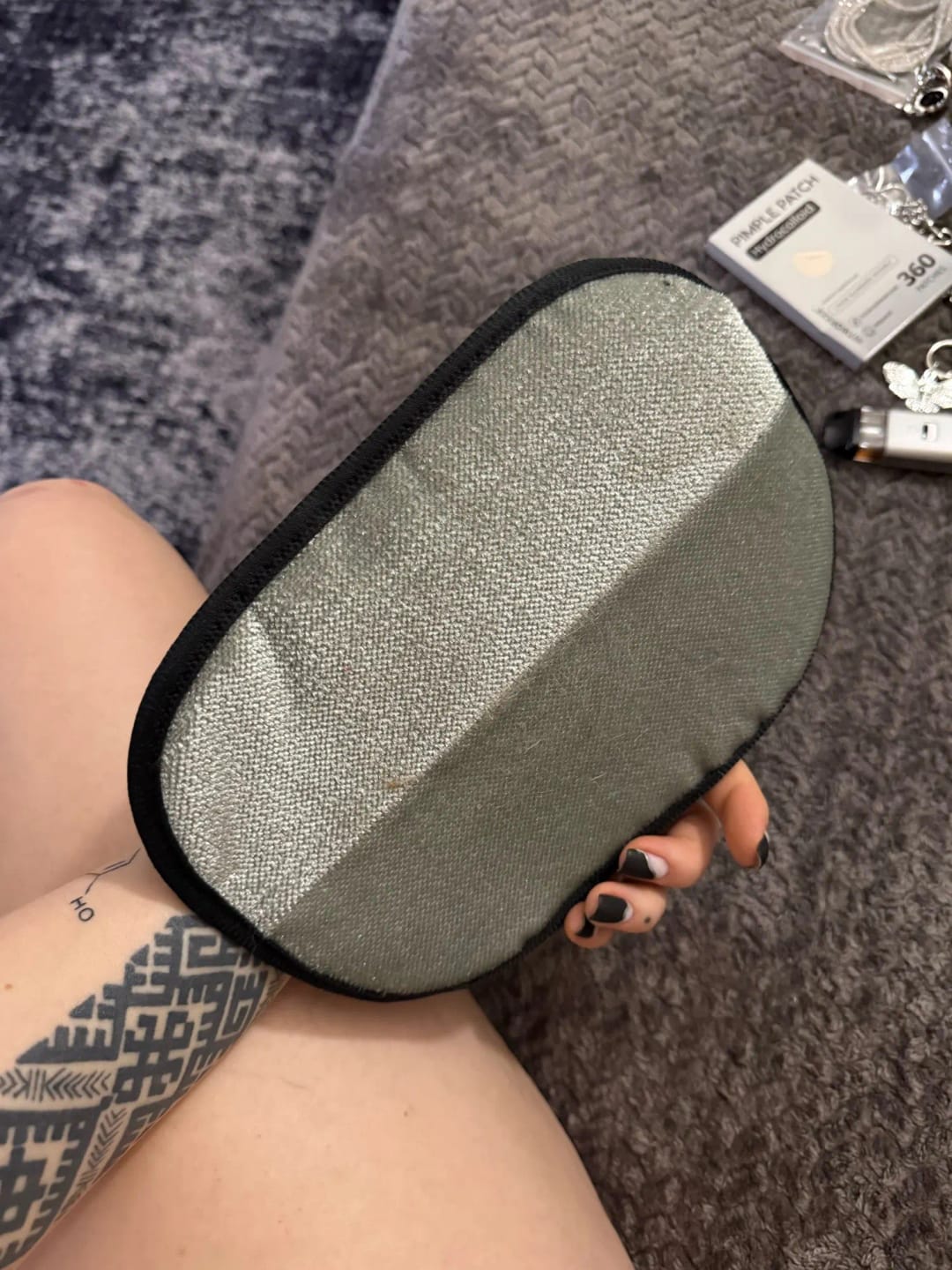 Customer photo review of FurFree™ Pet Hair Removal Glove