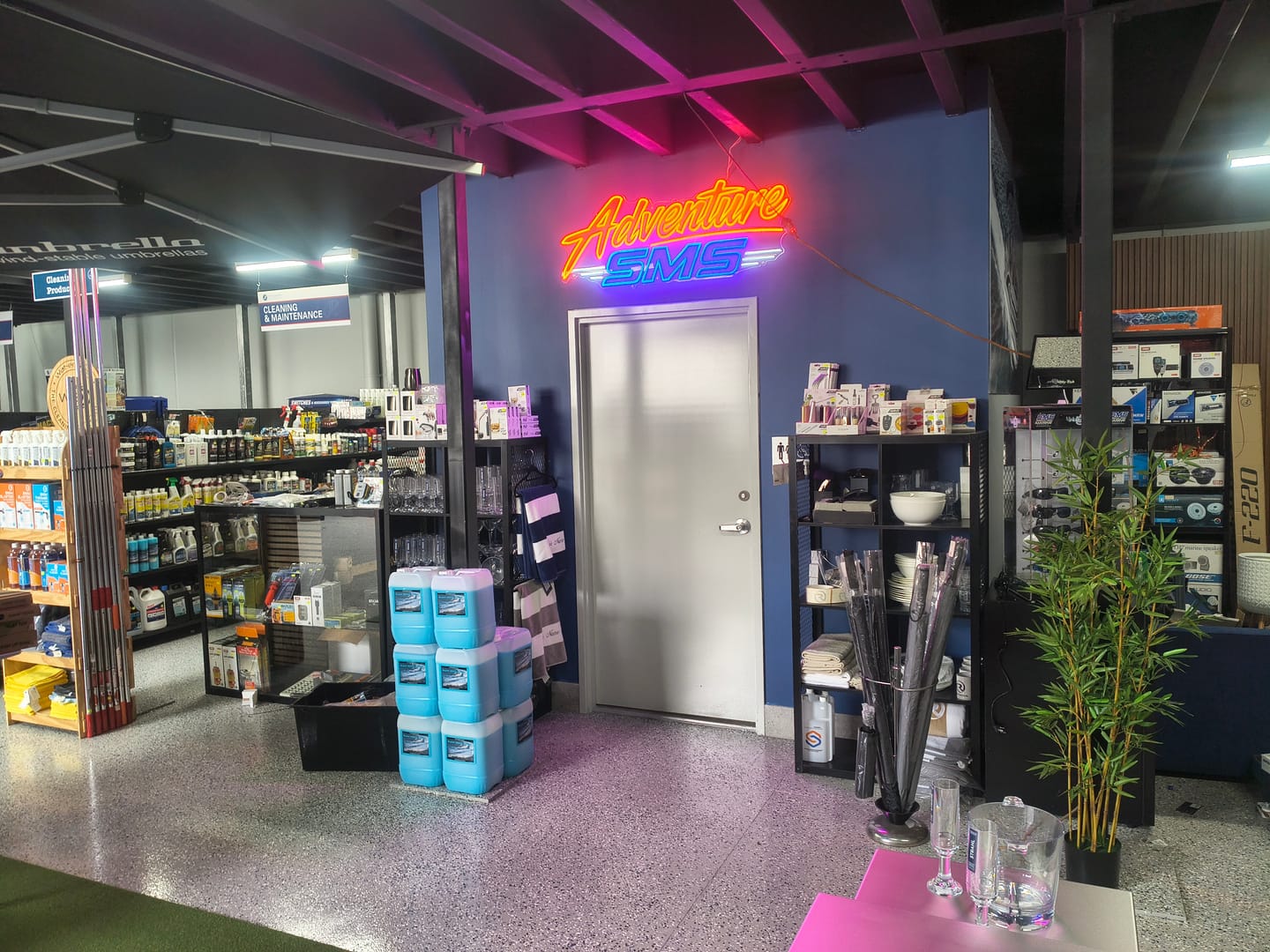 Customer photo review of ADVENTURE SMS | LED Neon Sign