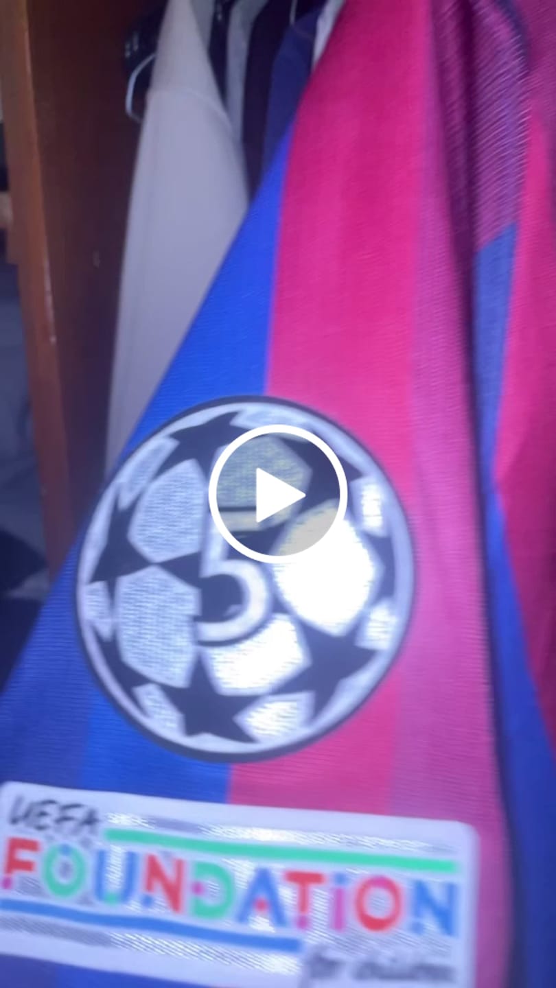 Customer video review of FC Barcelona 2026/27 Local