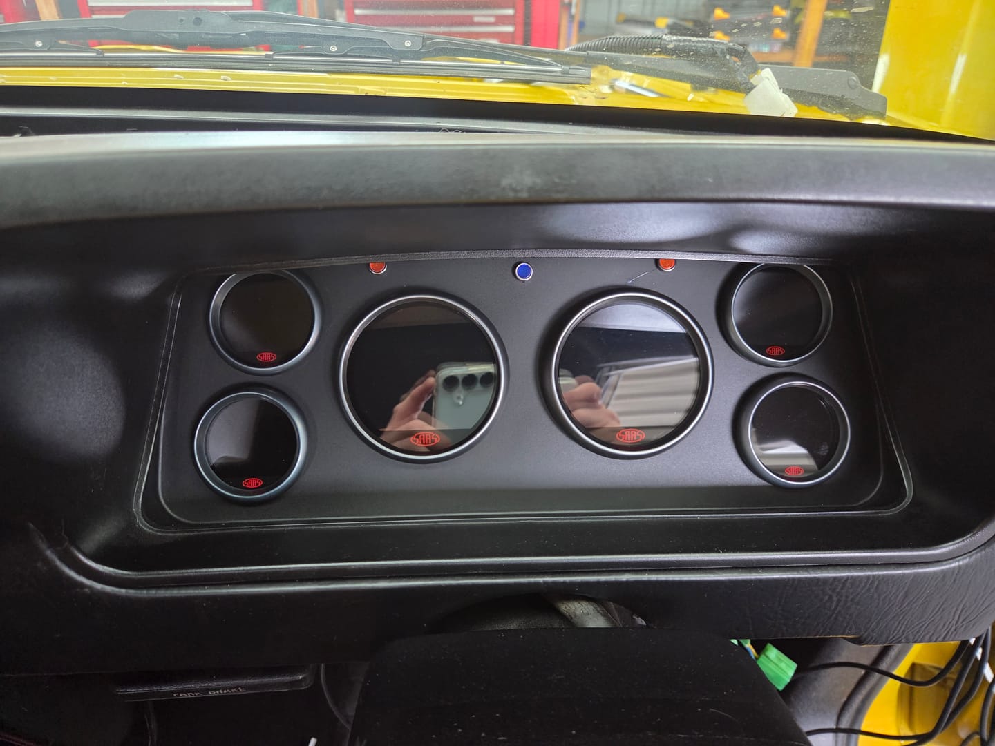 Customer photo review of Ford Falcon XF Dash Cluster Mount