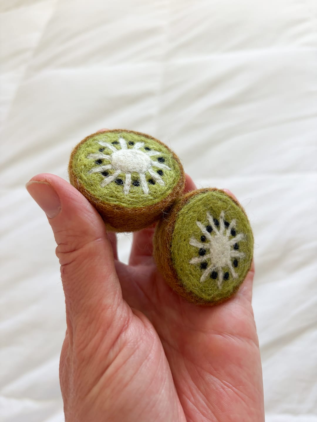 Customer photo review of Felt Kiwi (Set)