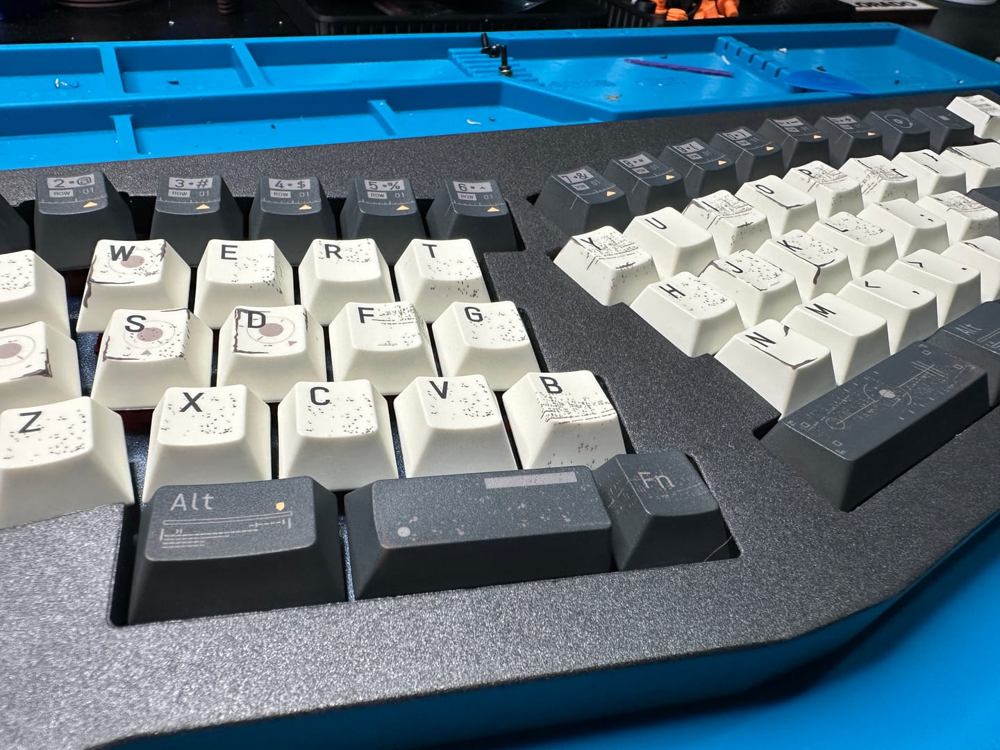 Customer photo review of Interstellar PBT Cherry Profile Keycaps Set