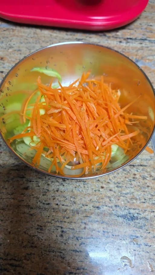 Customer photo review of Sharp Blade Vegetable Slicer