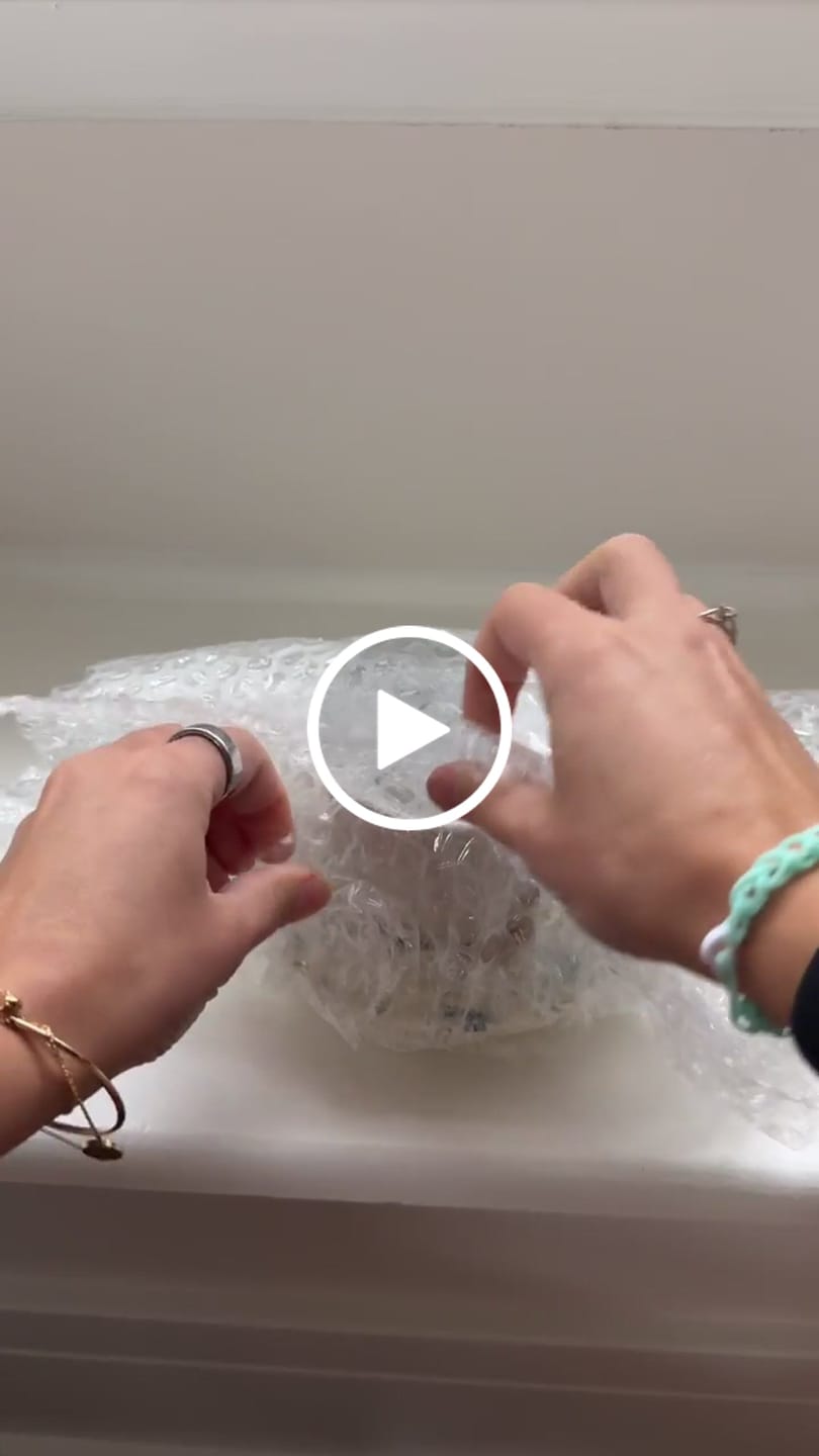Customer video review of Blue Rose Toile Fine Porcelain Tea Cup and Saucer