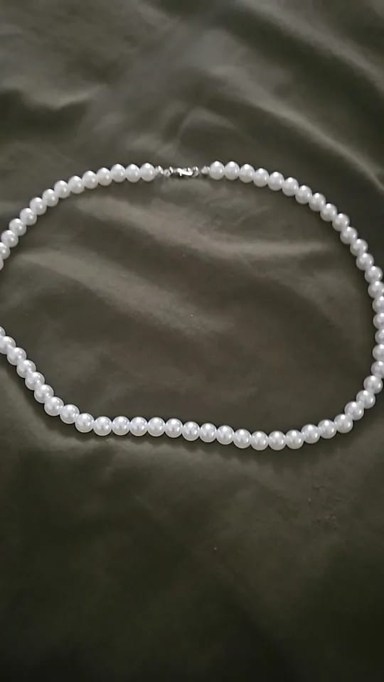 Customer photo review of Collier de perles