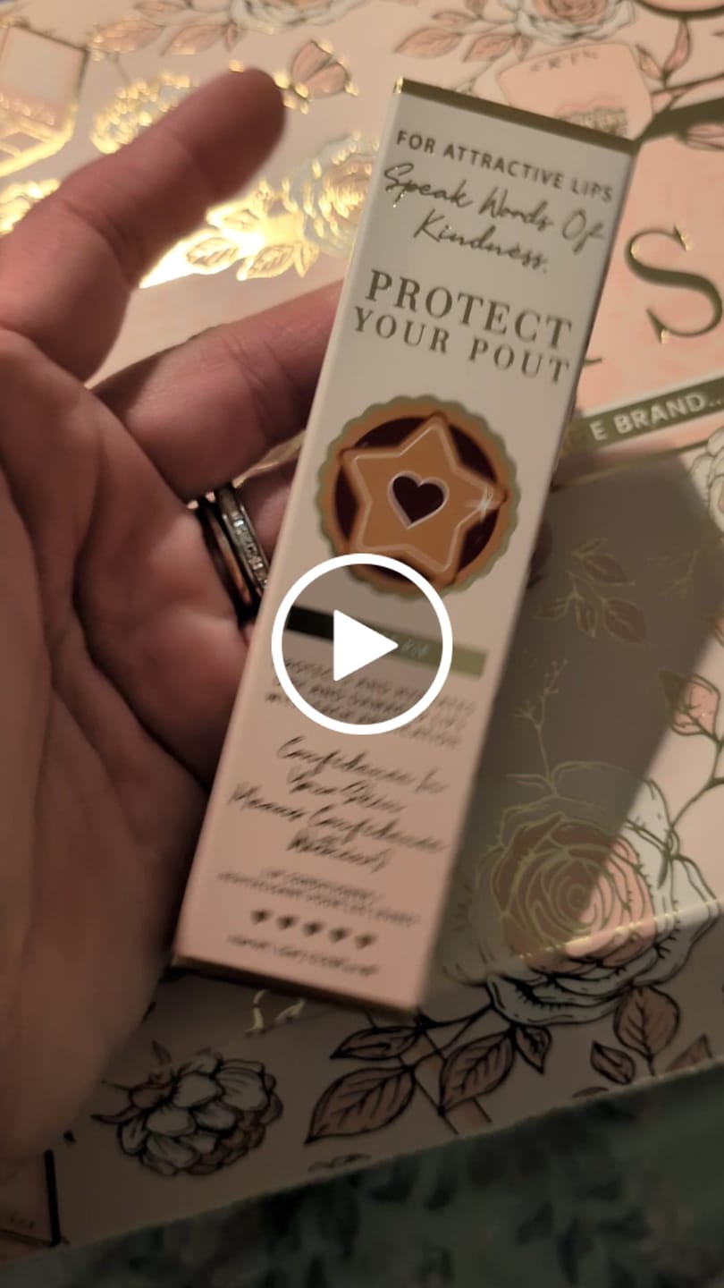 Customer video review of Protect Your Pout Keychain Lip Conditioner
