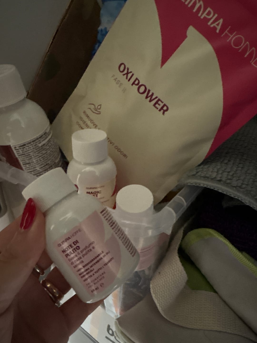 Customer photo review of Kit Amore al Primo Lavaggio – Kit Melma + 2 Fragranze + Magic Wash e Soft