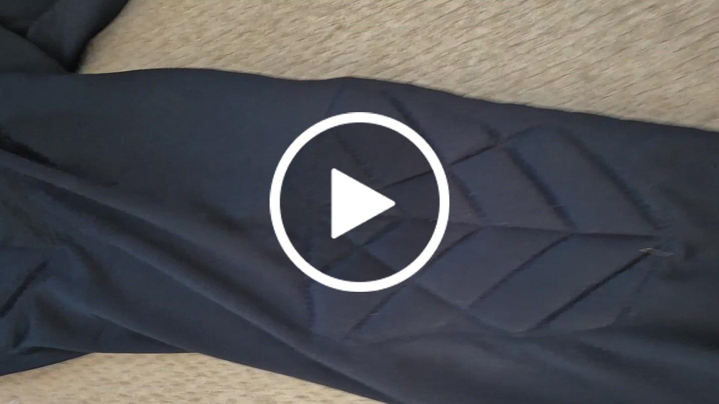 Customer video review of Padded GK Long Pant