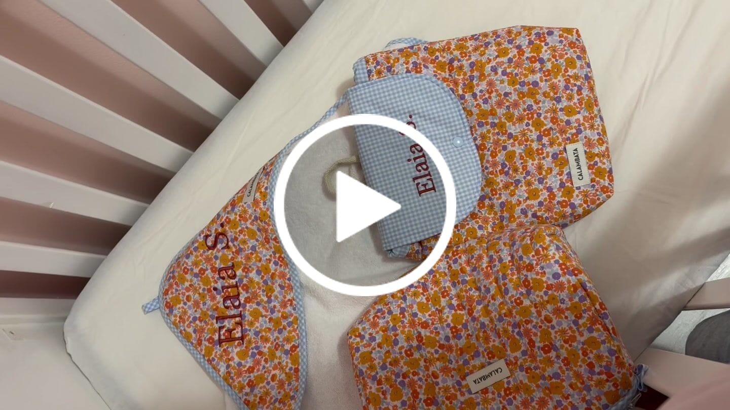 Customer video review of Mochila personalizada Guillermo