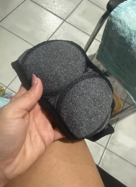 Customer photo review of Orejeras Anti-Ruido para Perros