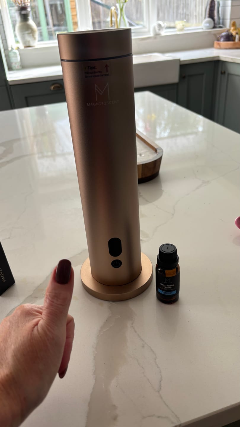 Customer photo review of Rain-Kissed Garden