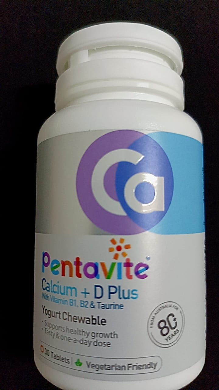 Customer photo review of Calcium, Vitamin B1, B2, Vitamin D3 & Taurine Milk Chewable Tablet