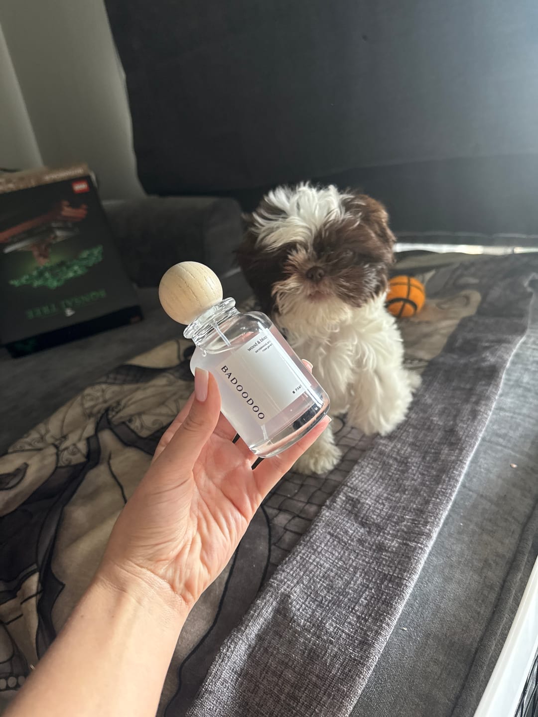 Customer photo review of Pawfume | Wood & Bloom