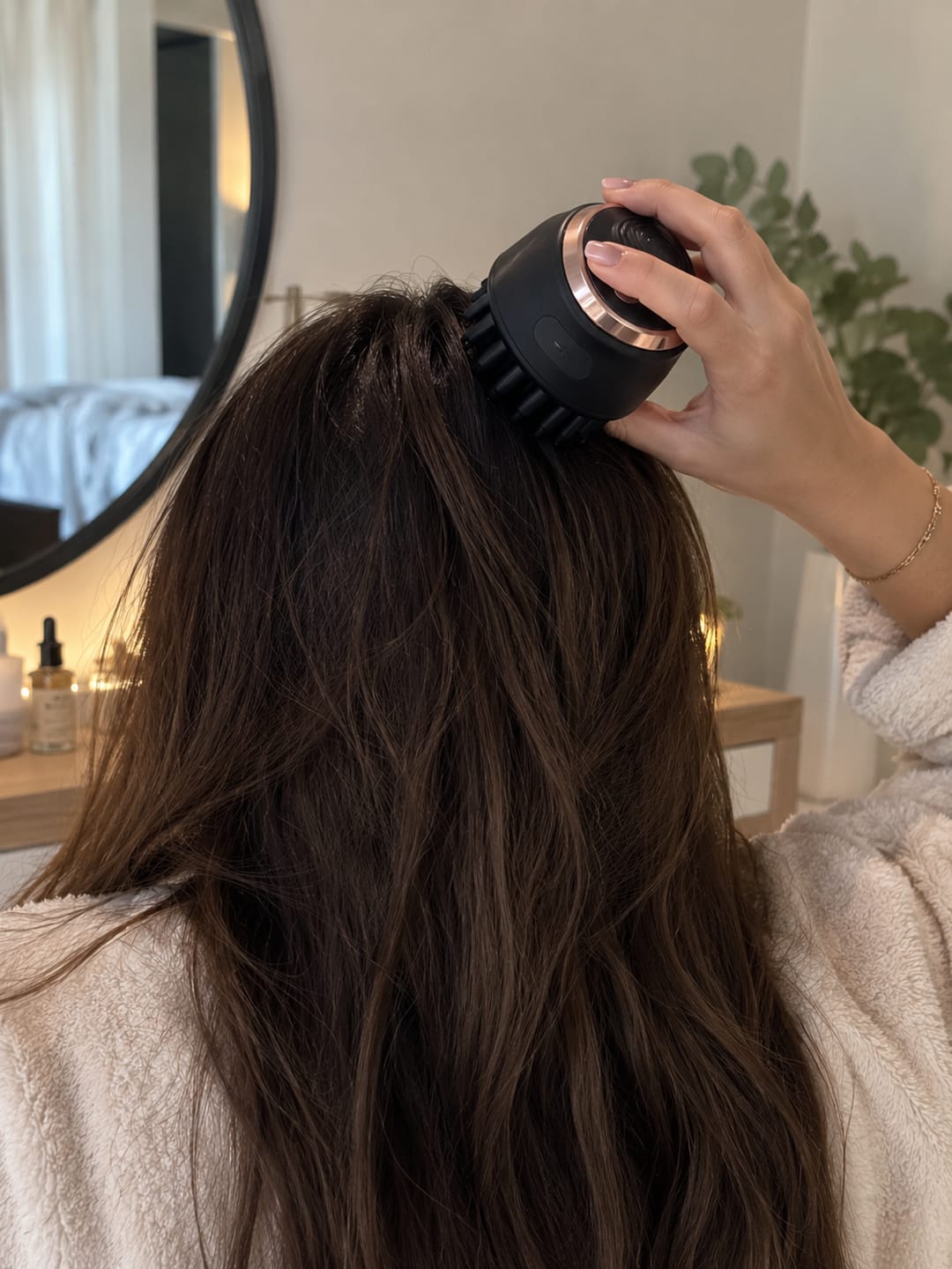 Customer photo review of GlowDrop - Haar Öl Applikator