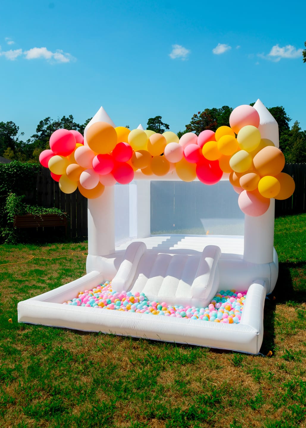 Customer photo review of Summer Sunset Balloon Garland Kit