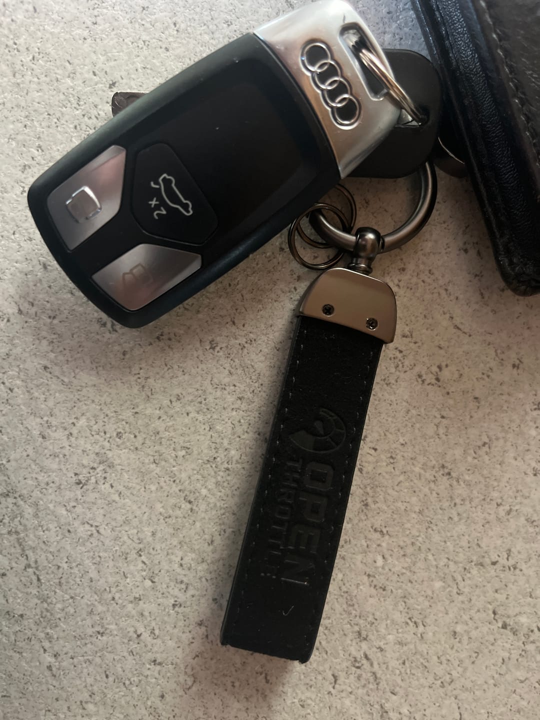 Customer photo review of AUDI KEYCHAIN
