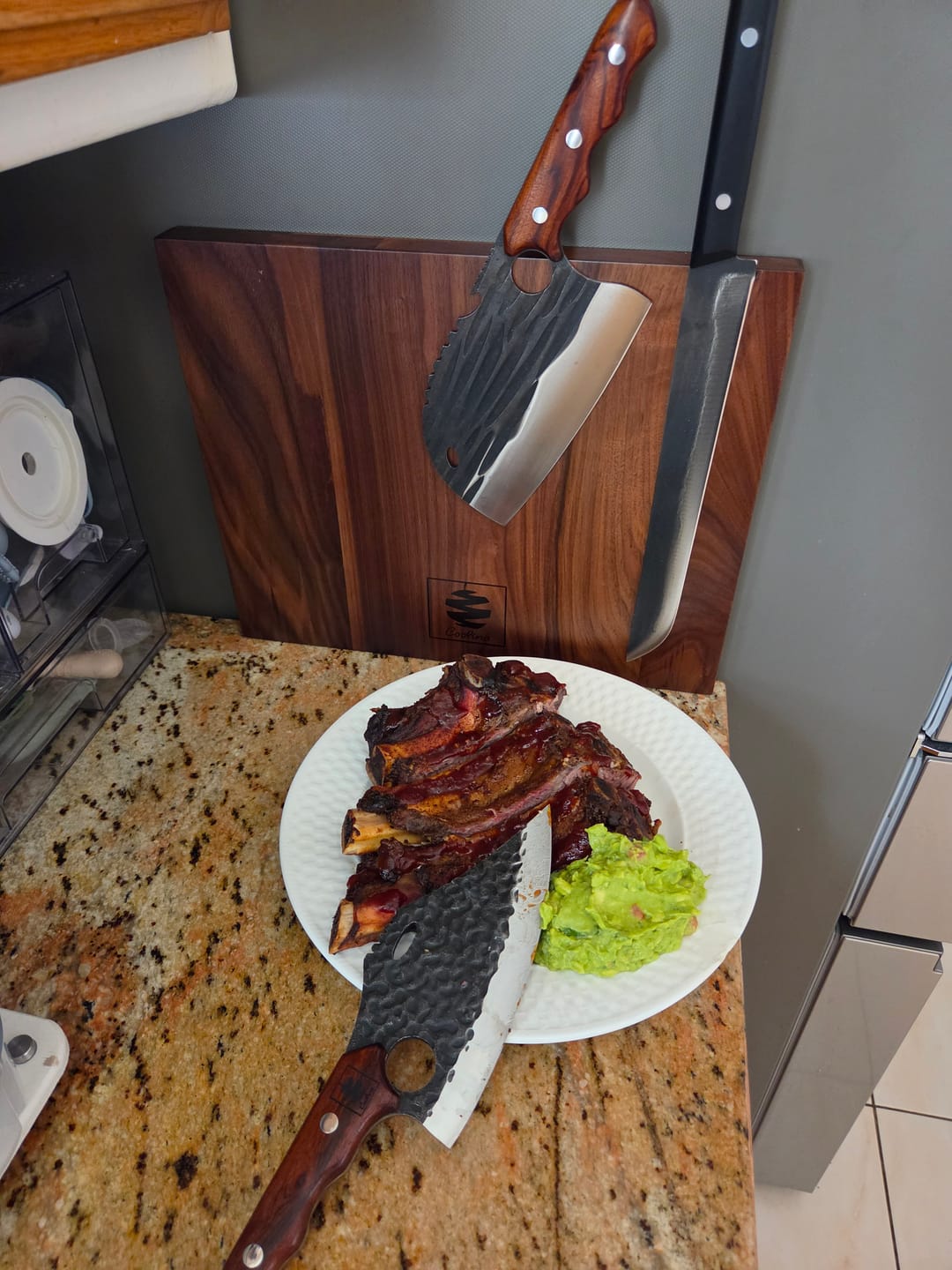 Customer photo review of Gator 7.6" Butcher Knife